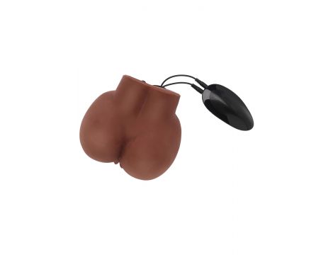 Masturbator wibrujący Hot Honey Rider Hidden Desire brązowy 16.5 cm - 3