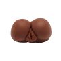 Masturbator Big Ass Banger wibrujący brązowy Hidden Desire - 5