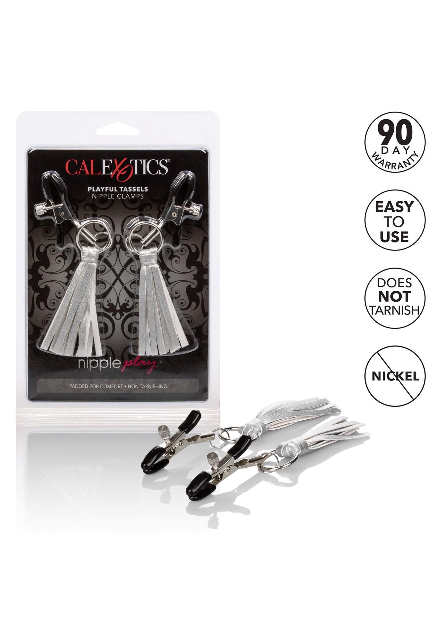 stymulator-playful tassels nipple clamps