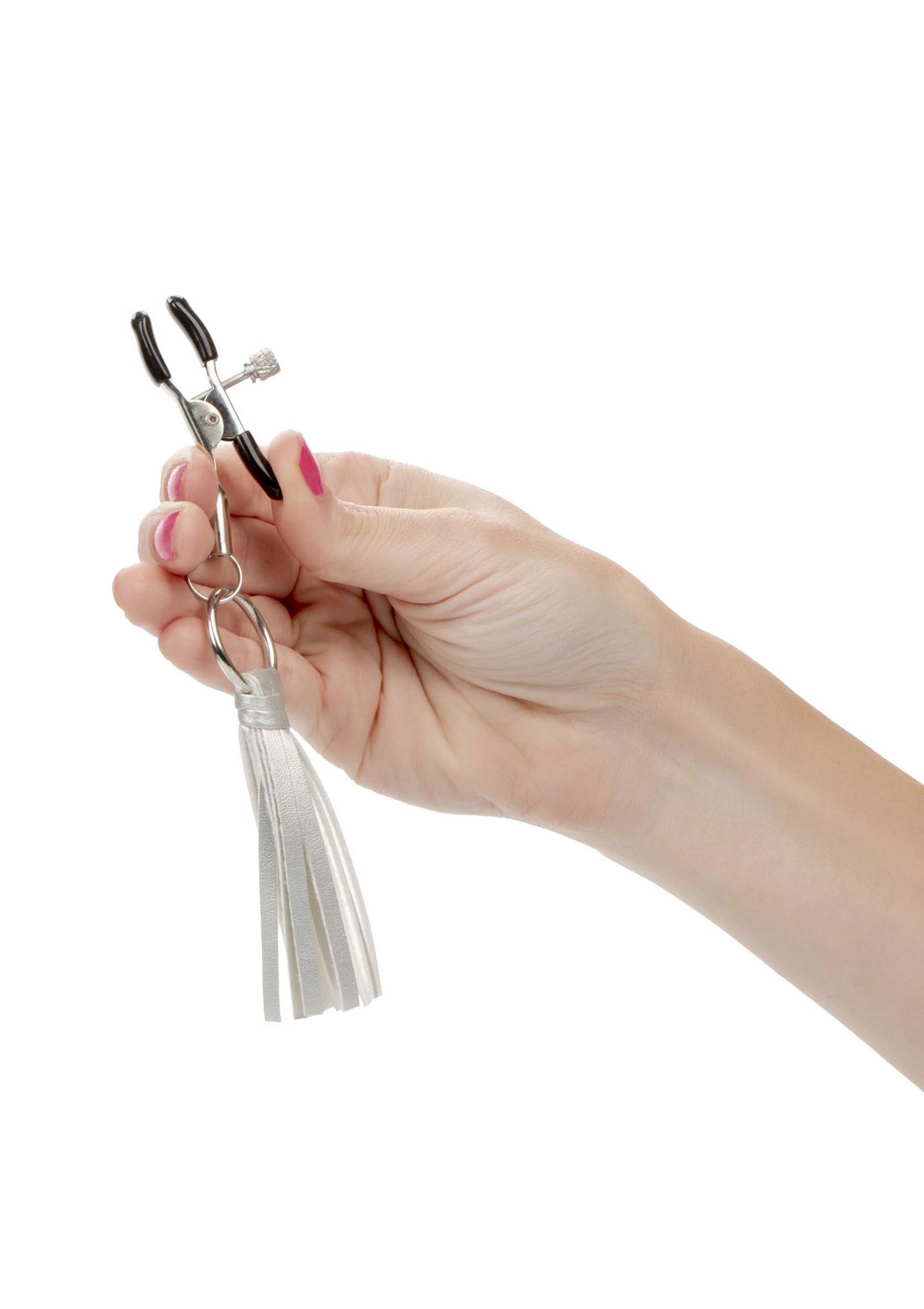 stymulator-playful tassels nipple clamps