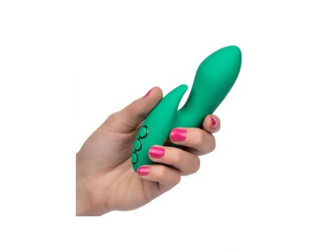 Wibrator silikonowy Calexotics Sierra Sensation zielony 10 funkcji - 7
