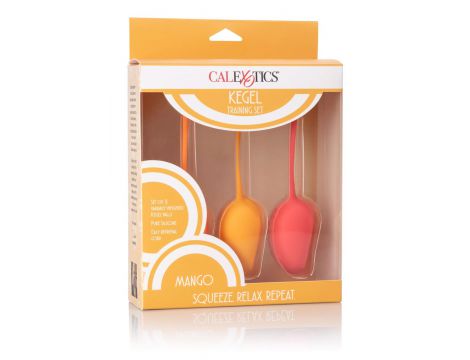 Kulki kegla Calexotics silikonowe mango zestaw 14 cm - 2