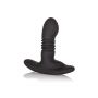 Wibrujący plug analny Eclipse Calexotics czarny 9.5 cm - 2