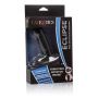 Wibrujący plug analny Eclipse Calexotics czarny 9.5 cm - 3