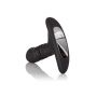 Wibrujący plug analny Eclipse Calexotics czarny 9.5 cm - 11
