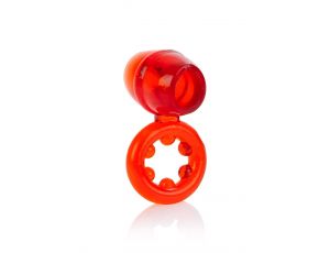 Pierścień erekcyjny silikonowy Calexotics Magnum czerwony 7.5 cm