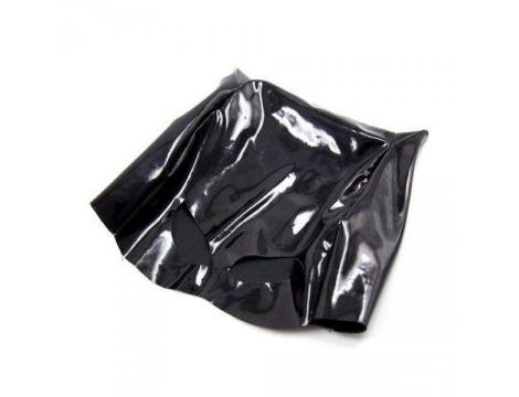 Maska kotka skórzana Toyz4lovers duża czarna - 4