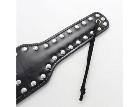 Packa skórzana Heart Paddle Toyz4lovers czarna - 3
