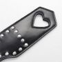 Packa skórzana Heart Paddle Toyz4lovers czarna - 3