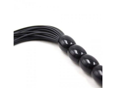 Flogger skórzany Several Toyz4lovers czarny - 2