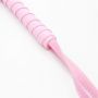 Pejcz skórzany Squash z frędzlami różowy Toyz4lovers - 4
