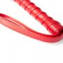 Pejcz skórzany Squash z frędzlami czerwony Toyz4lovers - 3