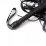 Pejcz skórzany z frędzlami Squash Whip czarny Toyz4lovers - 3