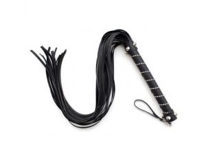 Bicz z frędzlami Easy Line Toyz4lovers czarny 50 cm