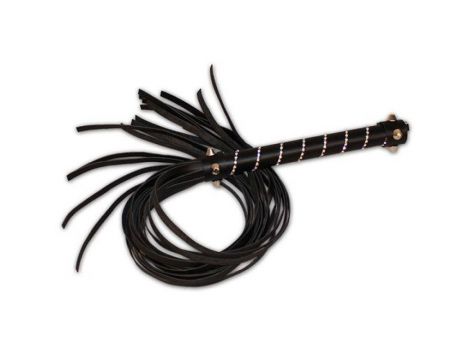 Bicz z frędzlami Easy Line Toyz4lovers czarny 50 cm - 3