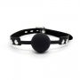Knebel-Ball Gag + Block (nero) - 2