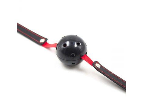 Knebel balonowy oddychający elastyczny Toyz4lovers czarny - 3