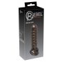 Przedłużka na penisa Rebel dymna 18 cm TPR - 2