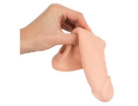 Przedłużka na penisa Nature Skin TPE 21 cm - 14