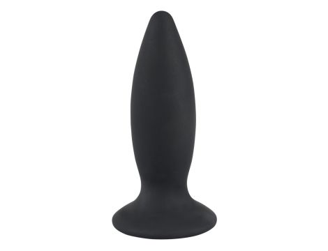 Korek analny wibrujący Black Velvets silikonowy USB 11 cm