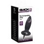 Korek analny wibrujący Black Velvets silikonowy USB 11 cm - 3