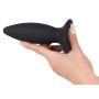 Korek analny wibrujący Black Velvets silikonowy USB 11 cm - 7