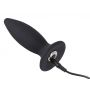 Korek analny wibrujący Black Velvets silikonowy USB 11 cm - 9