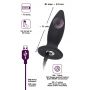 Korek analny wibrujący Black Velvets silikonowy USB 11 cm - 14