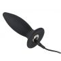 Korek analny wibrujący Black Velvets silikonowy USB 11 cm - 6