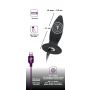 Korek analny wibrujący Black Velvets silikonowy USB 11 cm - 10