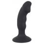 Wibrujący korek analny Black Velvets silikonowy USB 14 cm - 5