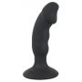 Wibrujący korek analny Black Velvets silikonowy USB 14 cm - 2