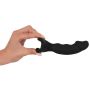 Wibrujący korek analny Black Velvets silikonowy USB 14 cm - 8