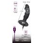 Wibrujący korek analny Black Velvets silikonowy USB 14 cm - 12