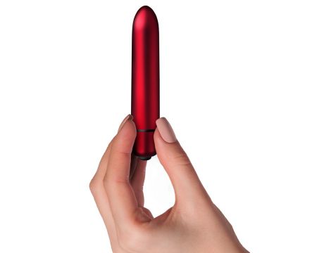 Wibrator bullet Rocks Off Scarlet Velvet czerwony 9,2 cm - 3