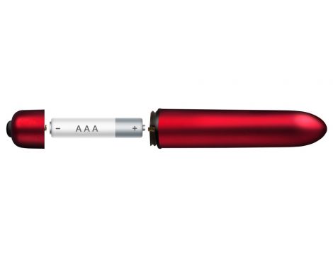 Wibrator bullet Rocks Off Scarlet Velvet czerwony 9,2 cm - 5