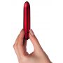 Wibrator bullet Rocks Off Scarlet Velvet czerwony 9,2 cm - 4