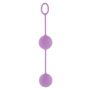 Kulki gejszy silikonowe Rock Roll Balls ToyJoy fioletowe - 3