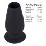 Tunelowy korek analny You2Toys silikonowy 10 cm - 15