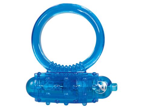 Pierścień erekcyjny wibrujący niebieski You2Toys - 3