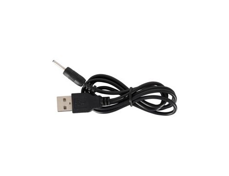 Łańcuch kulkowy analny wibrujący Black Velvets silikon USB 21 cm - 3