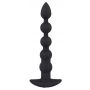 Łańcuch kulkowy analny wibrujący Black Velvets silikon USB 21 cm - 3