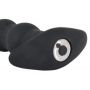 Łańcuch kulkowy analny wibrujący Black Velvets silikon USB 21 cm - 6