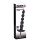 Łańcuch kulkowy analny wibrujący Black Velvets silikon USB 21 cm