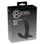 Masażer prostaty Rebel 3 funkcje silikonowy USB 17 cm - 3