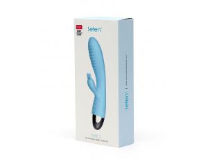 Wibrator króliczek Leten Faye 2 turkusowy akumulatorowy 19 cm