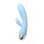 Wibrator króliczek Leten Faye 2 turkusowy akumulatorowy 19 cm - 6