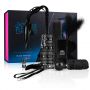 Zestaw BDSM 10 elementów EasyToys czarny - 3