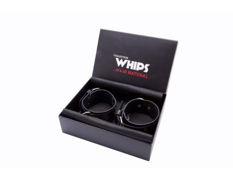 Kajdanki męskie na nogi Whips Collection łańcuch 25 cm