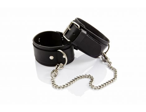 Kajdanki męskie na nogi Whips Collection łańcuch 25 cm - 3